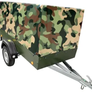 TPV PKW-Anhänger TL EU2 bronzegrün pulverbeschichtet ungebremst 750kg