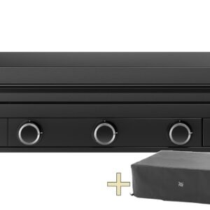 WMF Plancha Grill Gas Edition One 75 cm inkl. Planchadeckel und Abdeckhaube