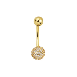 Women's 14 Carat Belly Piercing