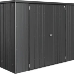 Geräteschrank Biohort Gr. 230 227x83 cm dunkelgrau-metallic