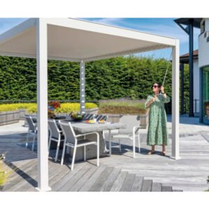 Pergola Mirador Deluxe 111 3x3 300 x 300 cm grau