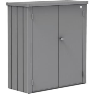 Terrassenschrank Biohort Romeo Gr. M inkl. 3 Regalsteher und 2 Regalböden